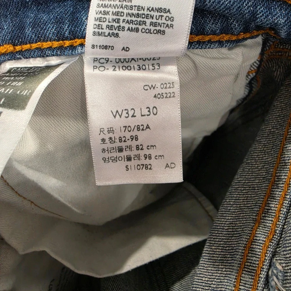 Levis 517 Bootcut Jeans Mens 32x30 Blue Denim Western Workwear Pants 00517-0025‎